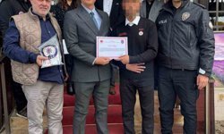 Bozüyük Açık Ceza Evi'ndeki hükümlüden örnek davranış