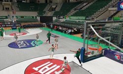 Bursaspor Basketbol Takımı'nı 1.20'lik minikler terletti