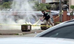 Çevre Şehircilik Müdürlüğü önünde bomba paniği