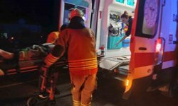 Cizre'de otomobil şarampole yuvarlandı: 4 yaralı