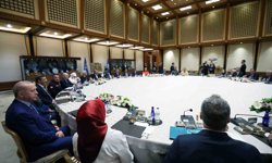 Cumhurbaşkanı Erdoğan, işçi ve işveren temsilcilerini kabul etti