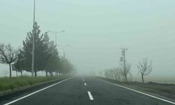 Diyarbakır güne sisle uyandı