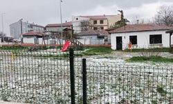 Edirne'de dolu yağışı