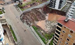 Edremit'te inşaat alanında toprak kayması