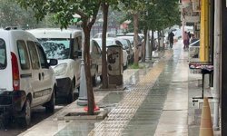 Elazığ'da sağanak yağış etkili oluyor