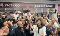 Elazığspor'dan davul klarnet eşliğinde kutlama