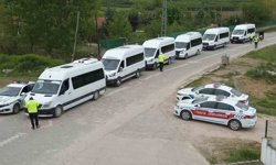 Erbaa'da kurallara uymayanlara servis sürücülerine ceza yağdı