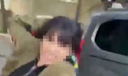 Esenyurt'ta bir kadın eski eşini sokak ortasında darp etti