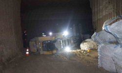 Forkliftin altında kalan işçi hayatını kaybetti