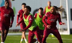 Galatasaray, Gençlerbirliği maçı hazırlıklarını sürdürdü