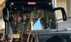 Galatasaraylı yöneticiler, Fenerbahçeli yöneticileri karşıladı