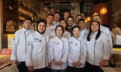 Genç aşçıların mutfak heyecanına ünlü şef Danilo Zanna ortak oldu