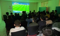 Hasköy Gençlik Merkezi'nde milli maç heyecanı