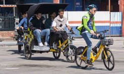 İzmir'de Bisicab dönemi başlıyor