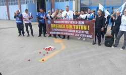 Kadroları alınan itfaiyecilerden Ankara Büyükşehir Belediyesine tepki