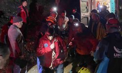 Kastamonu'da dağlık alanda uçurumdan düşen genç için ekipler seferber oldu