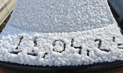 Kayseri'ye Nisan ayında kar yağdı