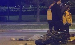 Kazada 18 yaşındaki motosiklet sürücüsü hayatını kaybetti