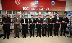 KMÜ'de 'Türk Tarih Kurumu 100. Yıl Kitaplığı' açıldı