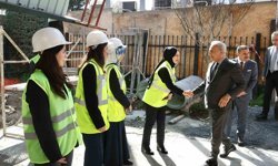 Küçükçekmece Belediye Başkanı Çebi, ilçedeki yatırımları yerinde inceledi