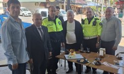 Mersin'de 28 yıllık polis memuru telsizden veda etti