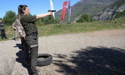 Orman işçileri zorlu etapları tamamladı