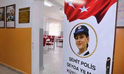 Şehit polis Şeyda Yılmaz'ın adı kütüphanede yaşatılacak