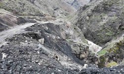 Şırnak'ta yağışla beraber heyelan oluştu