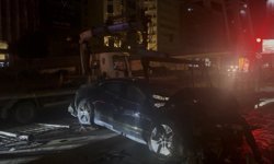 Şişli'de lüks otomobil kaza yaptı: 3 yaralı