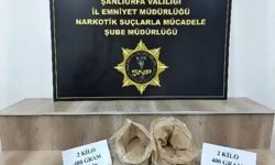 Siverek'te 2 kilo 400 gram eroin ele geçirildi