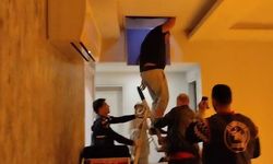 Tavan arasına saklandı jandarmadan kaçamadı