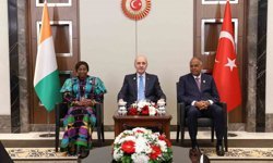 TBMM Başkanı Kurtulmuş, Fildişi Sahili Senatosu Başkanı Camara ve Ulusal Meclisi Başkanı Achi ile görüştü