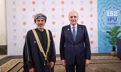 TBMM Başkanı Kurtulmuş, Umman Şura Meclisi Başkanı Al Maawali ile görüştü