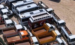 TMSF'nin el koyduğu yüzlerce araç böyle görüntülendi