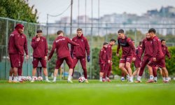 Trabzonspor, Göztepe maçı hazırlıklarını sürdürdü