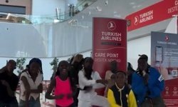 Ugandalı 'Hypers Kids Africa' grubundan A Milli Futbol Takımı için özel koreografi