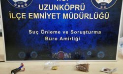 Uzunköprü'de uyuşturucu operasyonu: Şüpheli tutuklandı