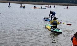 Yayla gölü, kana sporcularını ağırladı