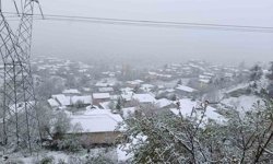 Adana'da mayısta kar sürprizi