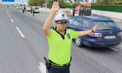 Aksaray'da bayram tatilinin son gününde yoğun denetim