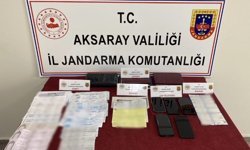 Aksaray'da tefeci operasyonu: 3 tutuklama