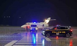 Ambulans uçak 10 aylık bebek için Şırnak'tan Ankara'ya havalandı