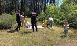 Antalya'da ormanlara girişler yasaklandı, jandarma vatandaşları tek tek uyardı