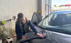 Babaeski'de oto yıkamaya 'kadın eli' değdi