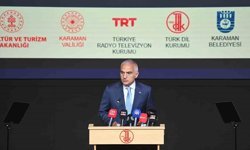 Bakan Ersoy: 'Türkçe, uçsuz bucaksız Türkistan topraklarından Anadolu'ya uzanan bir medeniyet yürüyüşünün sesidir'