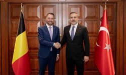 Bakan Fidan, Belçikalı mevkidaşı Prevot ile bir araya geldi