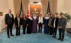 'Barış Anneleri'nden TBMM AK Parti Grubu'na ziyaret