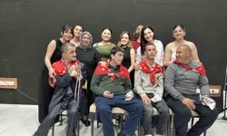 Bayındır'da engelli bireyler için temsili asker eğlencesi