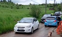 Bolu'da tatilciler köy yollarında yoğunluğa sebep oldu