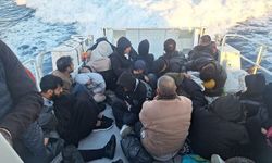 Çanakkale'de mobil radarın tespit ettiği 31 kaçak göçmen yakalandı